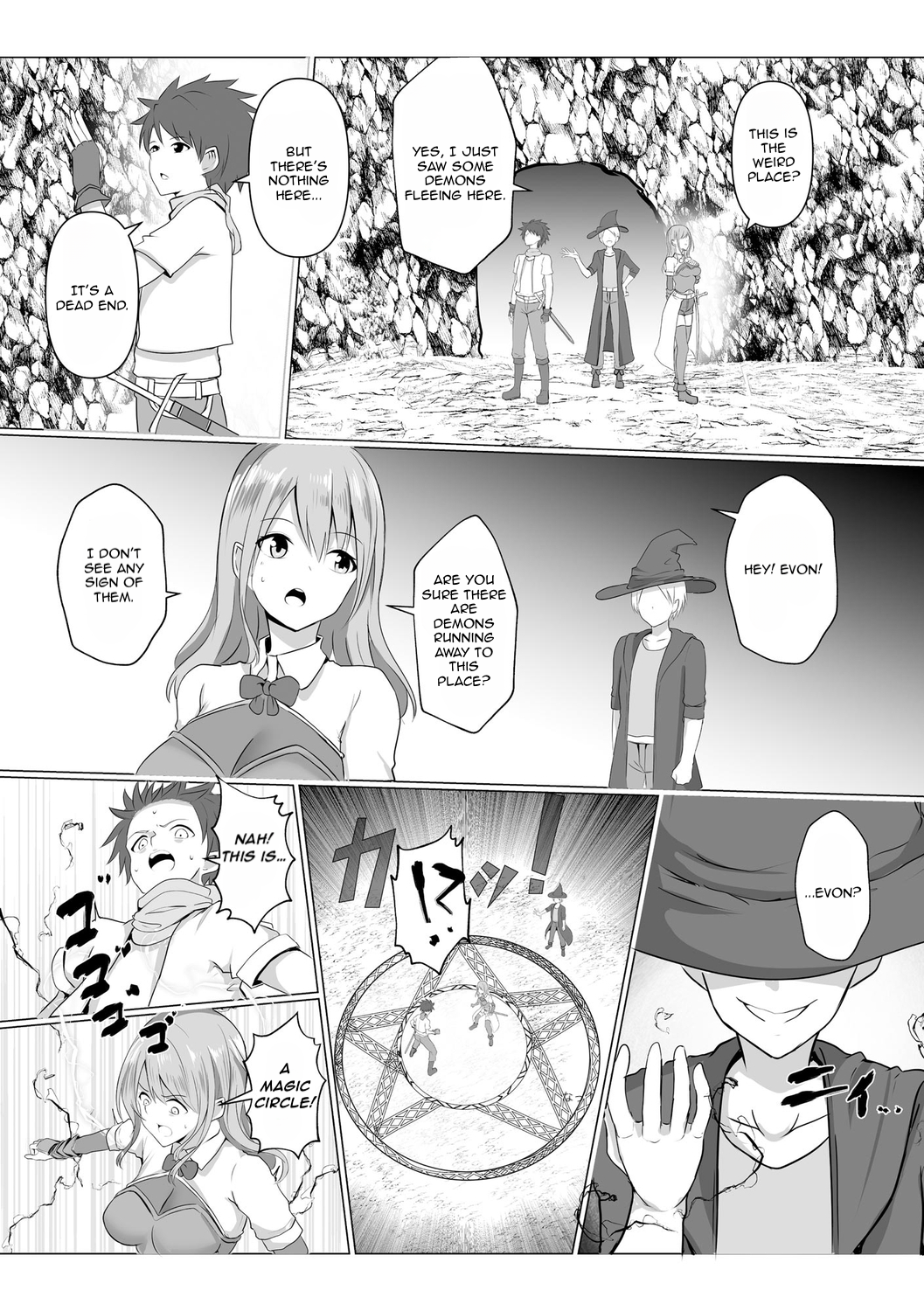 Hentai Manga Comic-Fall Into a Demon ch.2-Read-5